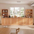 Buffet de cuisine grande longueur 360 cm avec nombreux espaces de rangement