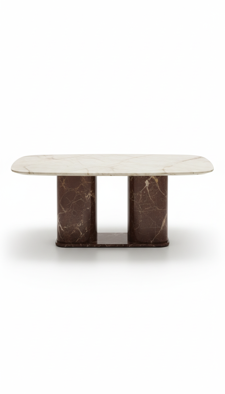 Table à manger Saint-Honoré marbre graphique